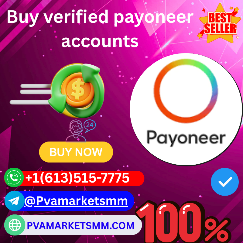 Buy verified payoneer accounts - 100% Safe Fast & Secure