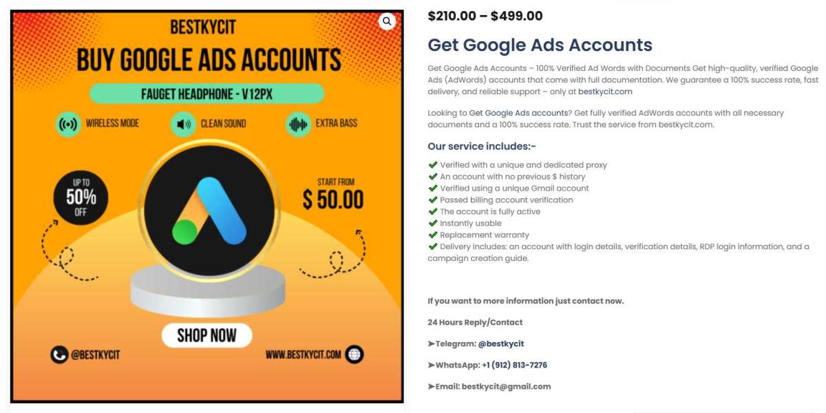 Top 5 Sites to Buy Verified Google Ads Accounts