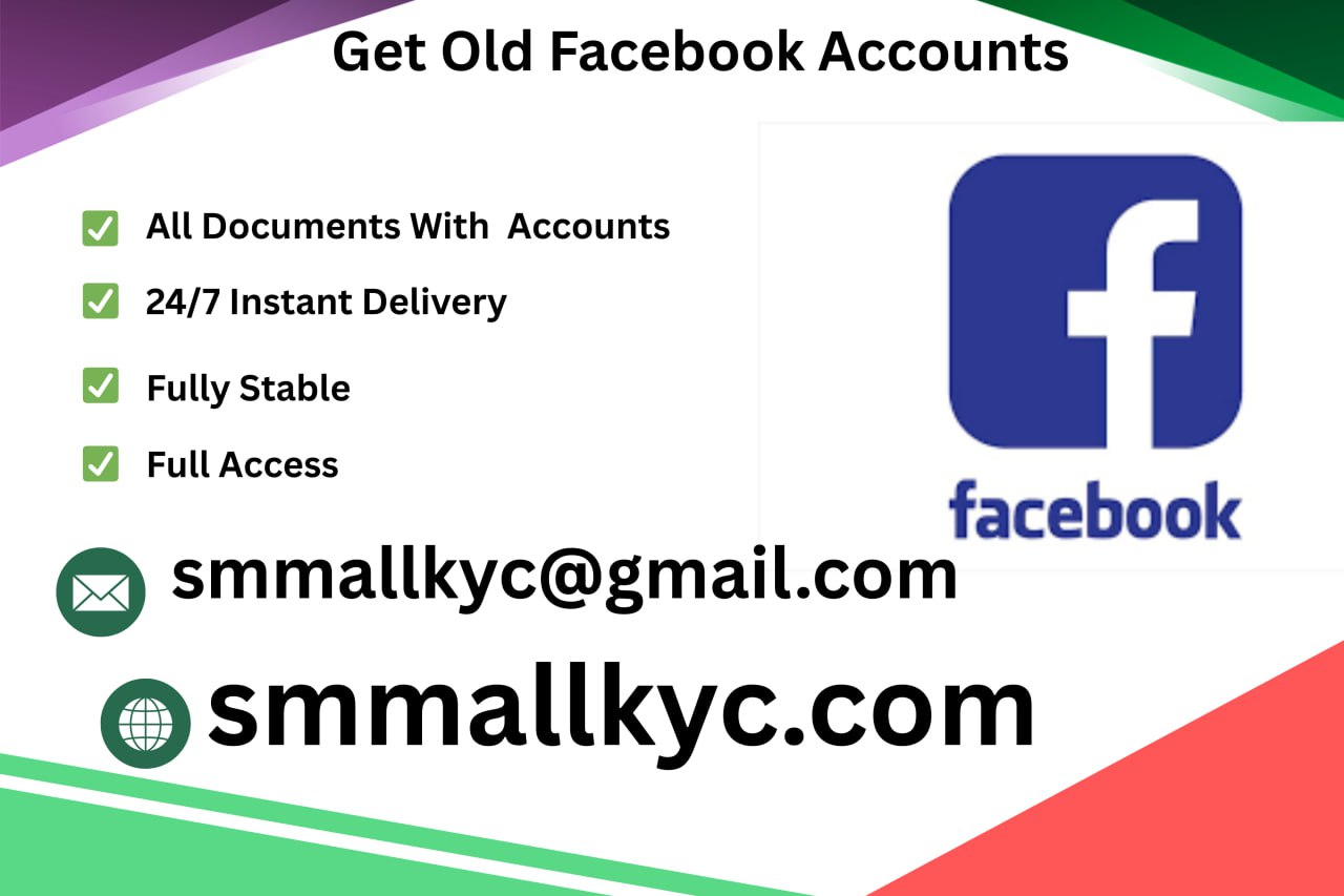 Get Old Facebook Accounts -USA,UK,CA,2FA & Real Accounts