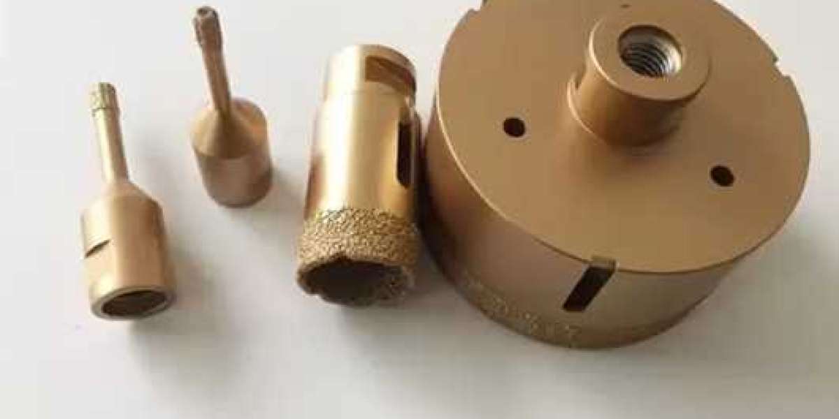Vacuum Brazed Diamond Core Bit from Egtools for Clean Openings in Stone