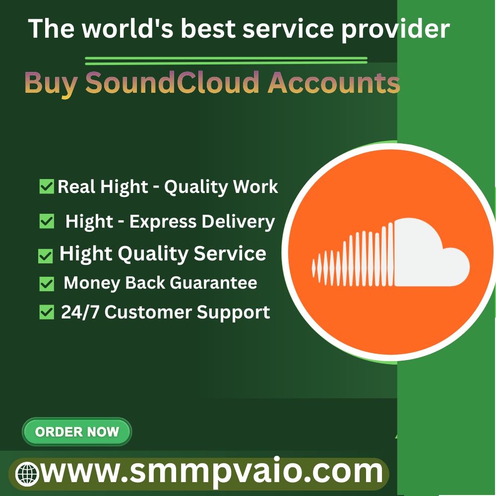 Buy Soundcloud Accounts - 100% Email Verified Accounts