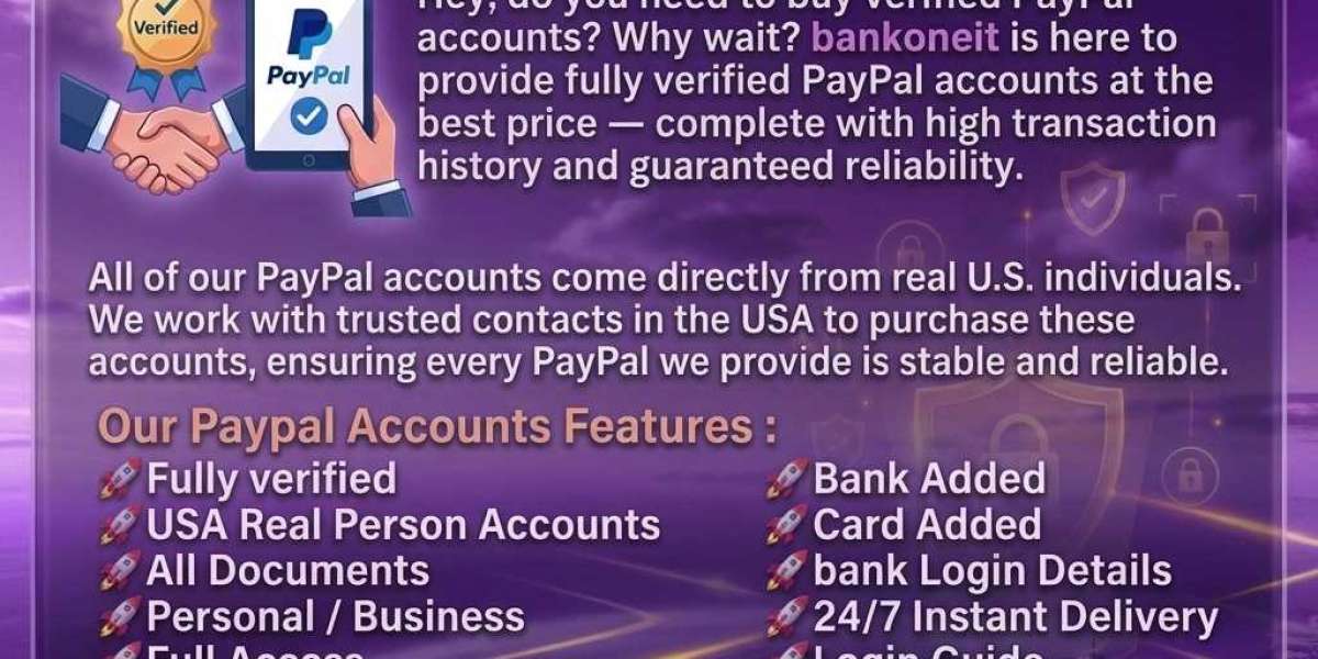 Buy Verified PayPal Account for International Payments