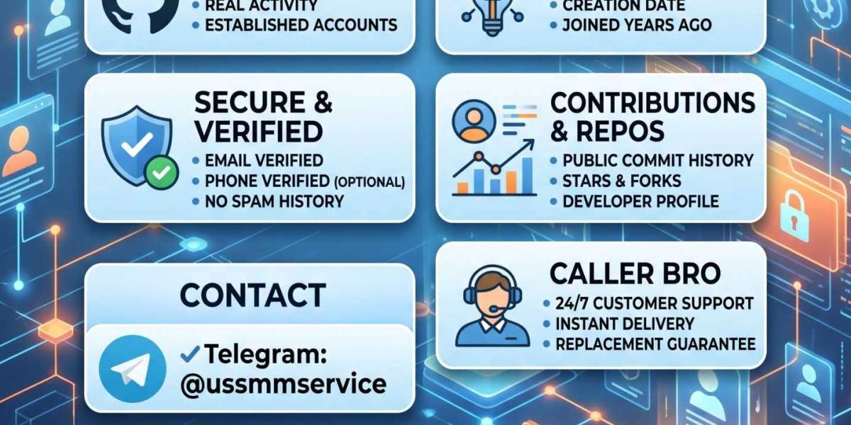 Buy Bulk GitHub Accounts – Aged & Ready-to-Use Accounts