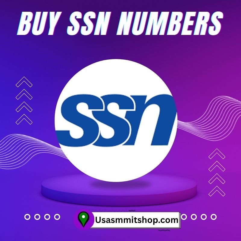 Buy SSN Numbers - Usasmmitshop