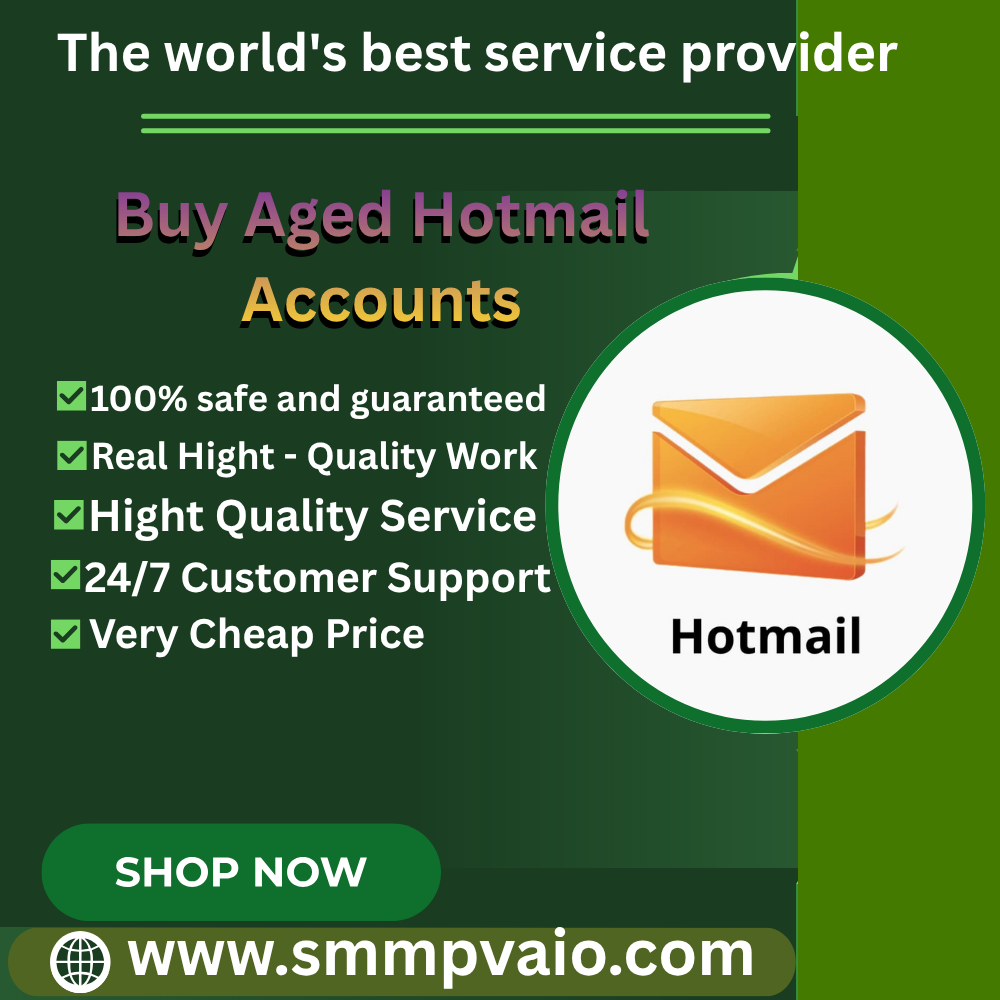 Buy Aged Hotmail Accounts