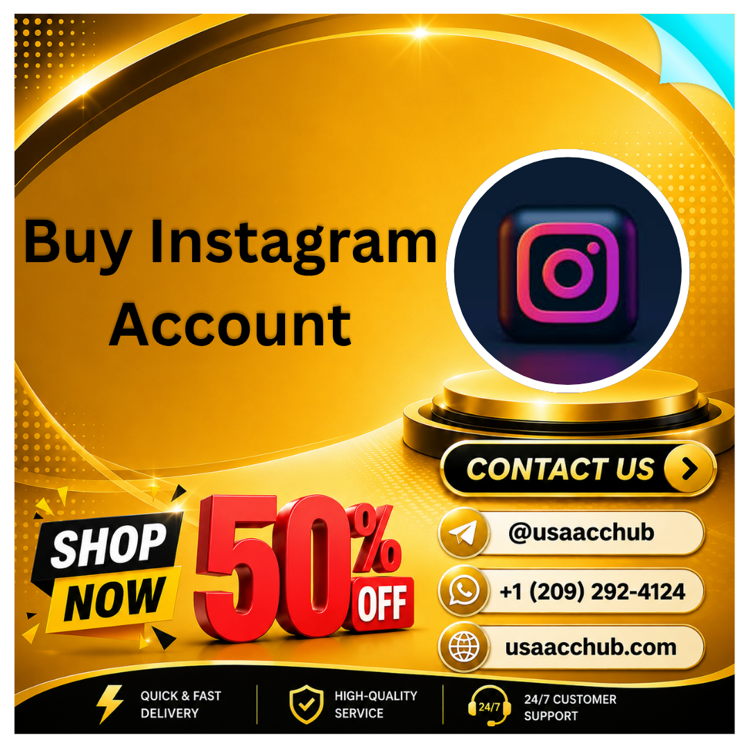 Buy Instagram Account 100% Trusted Provider (Old & New)